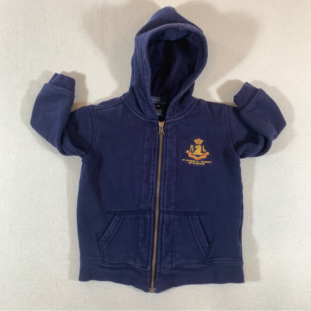 Polo Ralph Lauren toddler zip up jacket hoodie bleecker 24 months